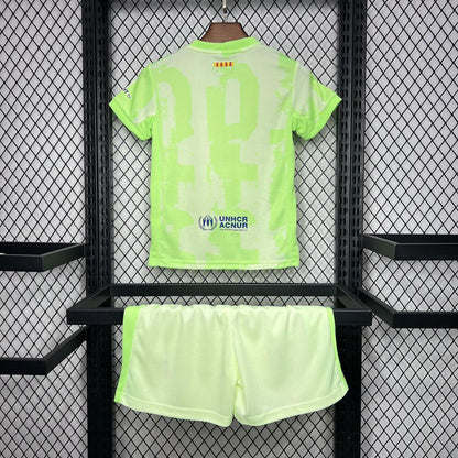 Conjunto Infantil Barcelona third 24/25
