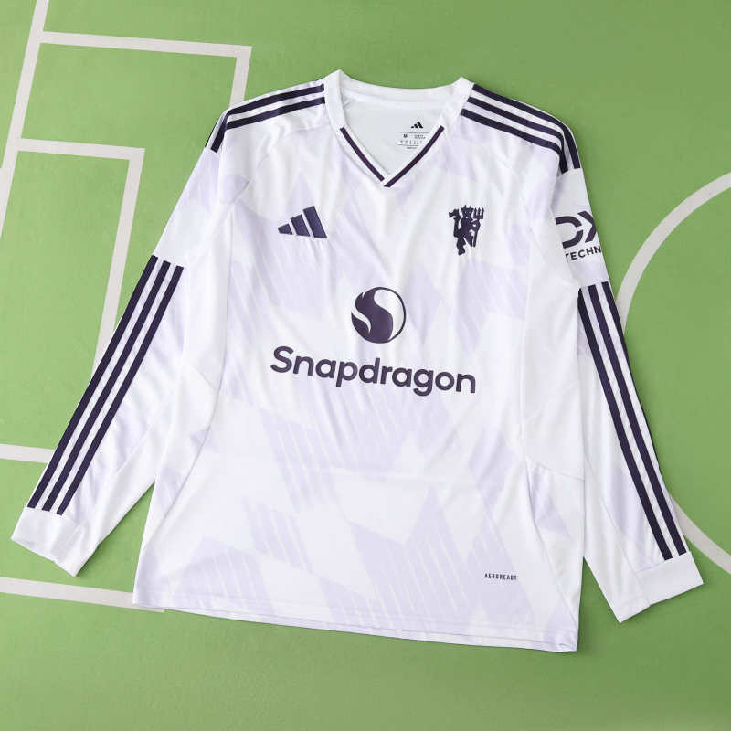 Manchester United Away Jersey 2025/26 - Long Sleeve
